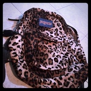 Jansport Cheetah Print Backpack